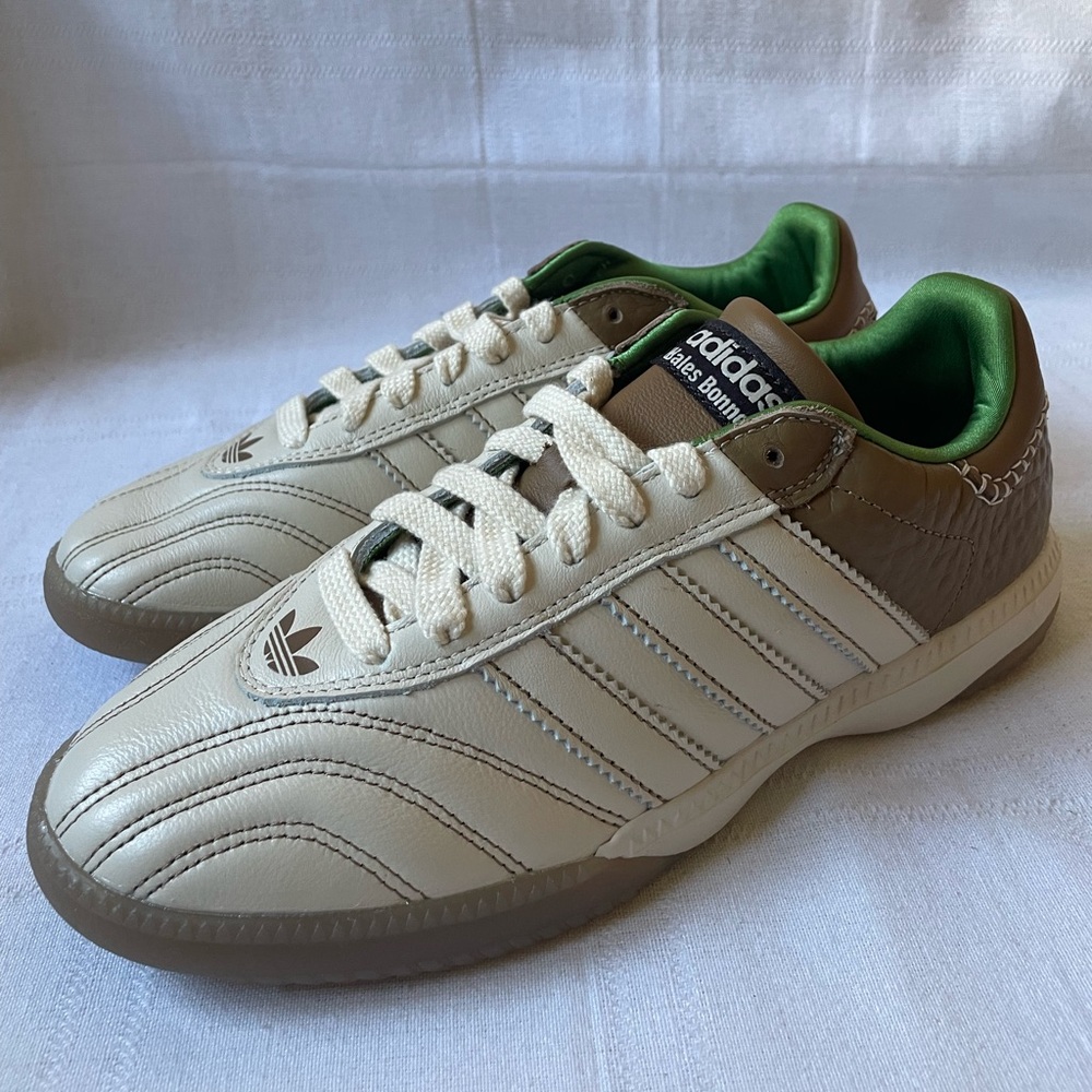 Adidas X Wales Bonner Samba Ivory Sand Samba Millennium Sneakers Men's Size 7.5